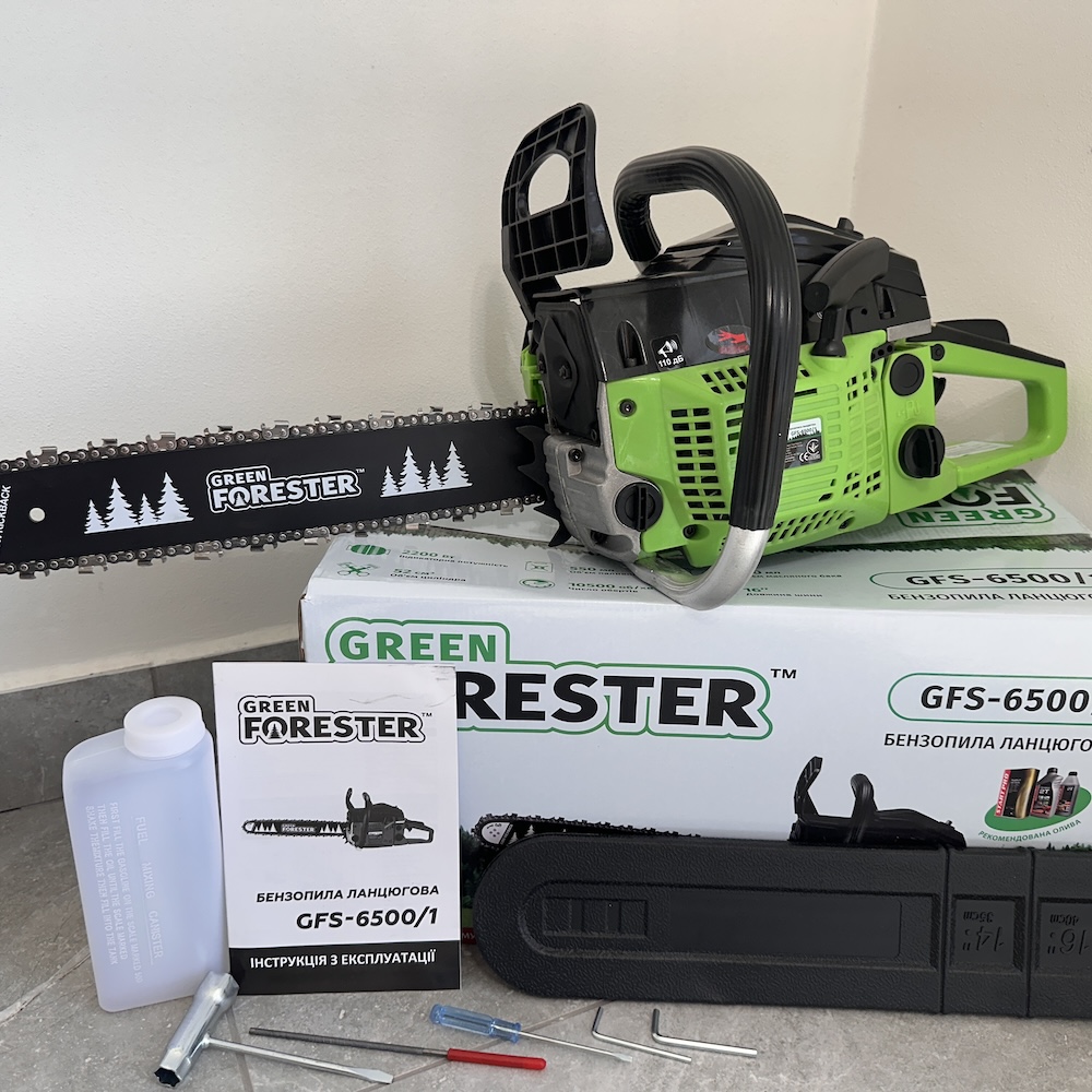Бензопила Green Forester GFS-6500/1 2200 Вт 52 см3